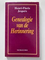 Genealogie van de Herinnering - Henri-Floris Jespers, Boeken, Ophalen of Verzenden