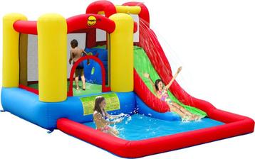 Happy Hop water fun en jump zone springkasteel zwembadzone beschikbaar voor biedingen