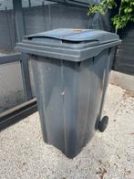 Afvalcontainer 360 liter grijs, Ophalen, Kunststof, Nieuw, 40 liter of meer