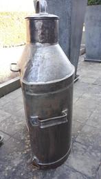 Vintage gegalvaniseerd metalen blik - 68 cm - speciale vorm, Antiek en Kunst, Ophalen of Verzenden