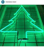 Neon, reclame, kerstlichtjes, kerst, kerstmis, Ophalen, Zo goed als nieuw