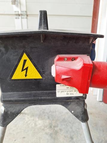 werfkast electriciteit ( paddestoel), Doe-het-zelf en Bouw, Ophalen, Gebruikt