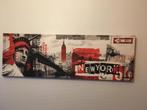 Tableau toile sur cadre new york, Ophalen, Zo goed als nieuw, 100 tot 125 cm, Foto of Poster