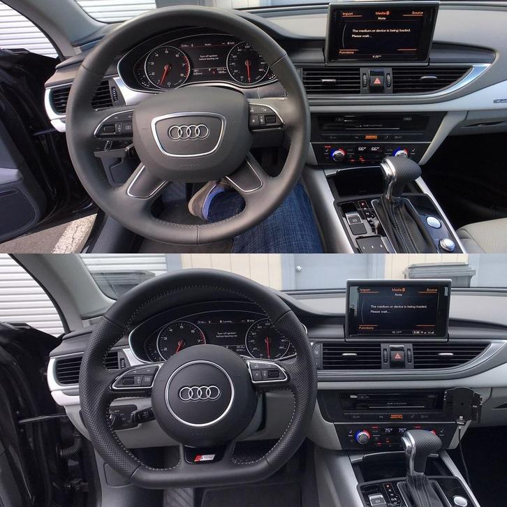Audi UPGRADE stuur oud naar nieuw model S RS, Auto-onderdelen, Besturing, Audi, Nieuw, Ophalen of Verzenden