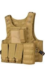 Tactisch vest (bruin), Armée de terre, Enlèvement ou Envoi, Vêtements ou Chaussures