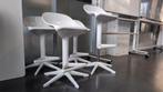 Kartell Spoon Stool, wit (2 stuks beschikbaar), Huis en Inrichting, Barkrukken, Ophalen, Gebruikt