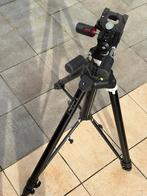 Camera statief zware uitvoering, Avec rotule, 175 cm ou plus, Comme neuf, Enlèvement