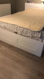 100 % merino wollen onderdeken / dekbed van Duo Slaapcomfort, Huis en Inrichting, Slaapkamer | Beddengoed, Ophalen, Wit, Tweepersoons