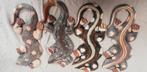 Geckos 30 cm en bois d albesia plusieurs modèles 3€piece, Enlèvement ou Envoi
