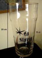 La Slavia 75 cl, Ophalen of Verzenden, Zo goed als nieuw, Glas of Glazen