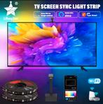 Tv ambilight led strip sync met video via camera, Enlèvement ou Envoi, Comme neuf