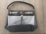 River Island grote handtas met drukknop, Sac à main, Enlèvement ou Envoi, Gris, Neuf