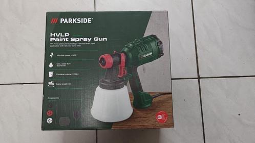 Pistolet à peinture HVLP PARKSIDE PFS450, Doe-het-zelf en Bouw, Schildersmaterialen, Nieuw, Verfspuit of Verfpomp, Ophalen