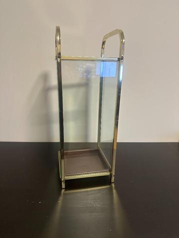 Vintage Gouden Paraplubak – Hollywood Regency, Huis en Inrichting, Ophalen of Verzenden, Zo goed als nieuw, RVS