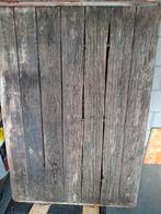 3 houten platen 95cm-1m40., Tuin en Terras, Terrasdelen en Vlonders, Ophalen, Gebruikt, Hout