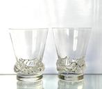 Daum Nancy France paar kristallen glazen Sorcy, Antiek en Kunst, Ophalen of Verzenden