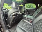 Audi A8 55Tfsi Quattro S-Line Full Option Massage HUD TV Gar, Auto's, Automaat, 2993 cc, Zwart, Leder