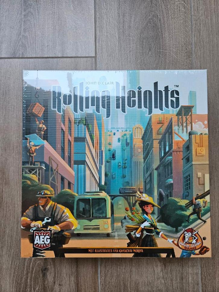 Rolling Heights - White Goblin Games, Hobby & Loisirs créatifs, Jeux de société | Jeux de plateau, Neuf, 1 ou 2 joueurs, Trois ou quatre joueurs
