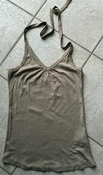 top bretelles fines à nouer au cou femme Mim - T.M. - "stone, Sans manches, Taille 38/40 (M), Enlèvement ou Envoi, Beige