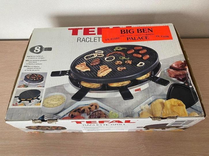 Tefal Gourmet set Raclette-Grill 8 personen, Diversen, Overige Diversen, Zo goed als nieuw, Ophalen of Verzenden