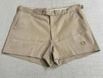 Vintage Fred Perry Shorts Dames W34 Beige hot-pants Tennis, Ophalen of Verzenden, Zo goed als nieuw, Kleding