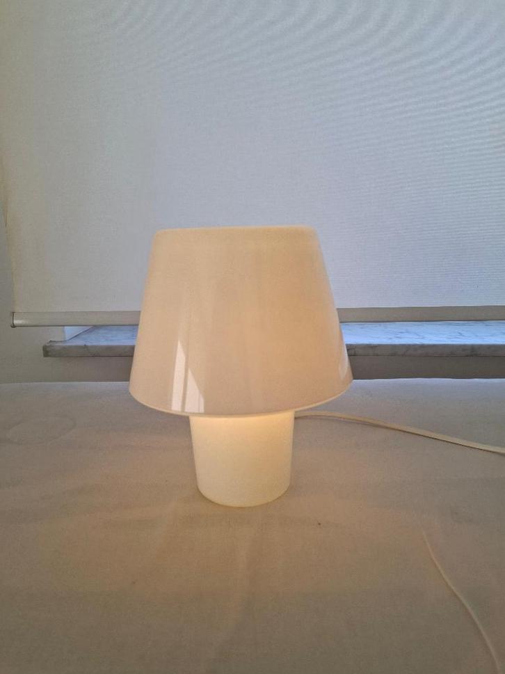 2 Lampes d'ambiance  en verre (Parfait état), Huis en Inrichting, Lampen | Tafellampen, Zo goed als nieuw, Minder dan 50 cm, Glas