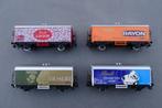 Marklin h0 chocolade Nestle en Lindt koelwagens, Wisselstroom, Ophalen of Verzenden, Märklin, Nieuw