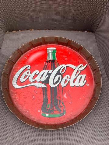 Coca cola plaat  beschikbaar voor biedingen