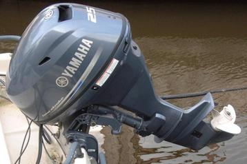 Yamaha 25 pk langstaart 4 takt Power trim Buitenboordmotor  beschikbaar voor biedingen