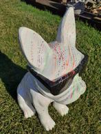 Boule dogue ,bulldog  en résine polychrome, Ophalen, Nieuw