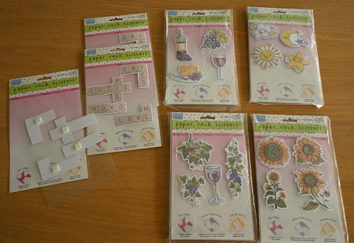 Klevers om kaarten op te fleuren, Hobby en Vrije tijd, Stickers en Plaatjes, Nieuw, Meerdere stickers, Ophalen of Verzenden