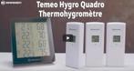 Bresser Temeo Hygro Quadro Hygrometer-thermometer, Ophalen, Zo goed als nieuw