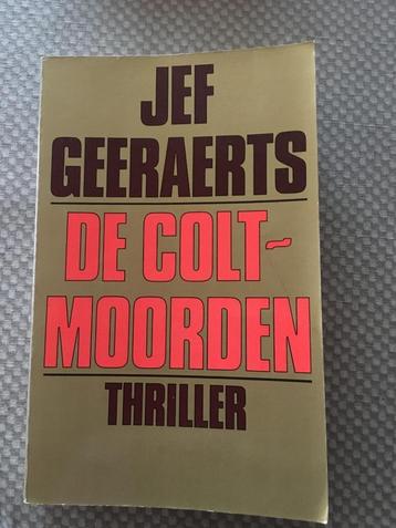 De Colt-Moorden  van Jef Geeraerts beschikbaar voor biedingen
