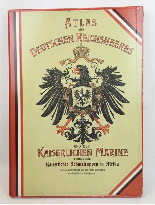 atlas des deutschen reichsheeres und der kaiserlichen marine, Collections, Objets militaires | Général, Armée de terre, Enlèvement ou Envoi