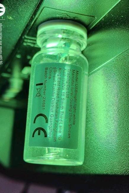 USB-lampje - groen - gebruikt... - lees de beschrijving alst, Computers en Software, Overige Computers en Software, Zo goed als nieuw