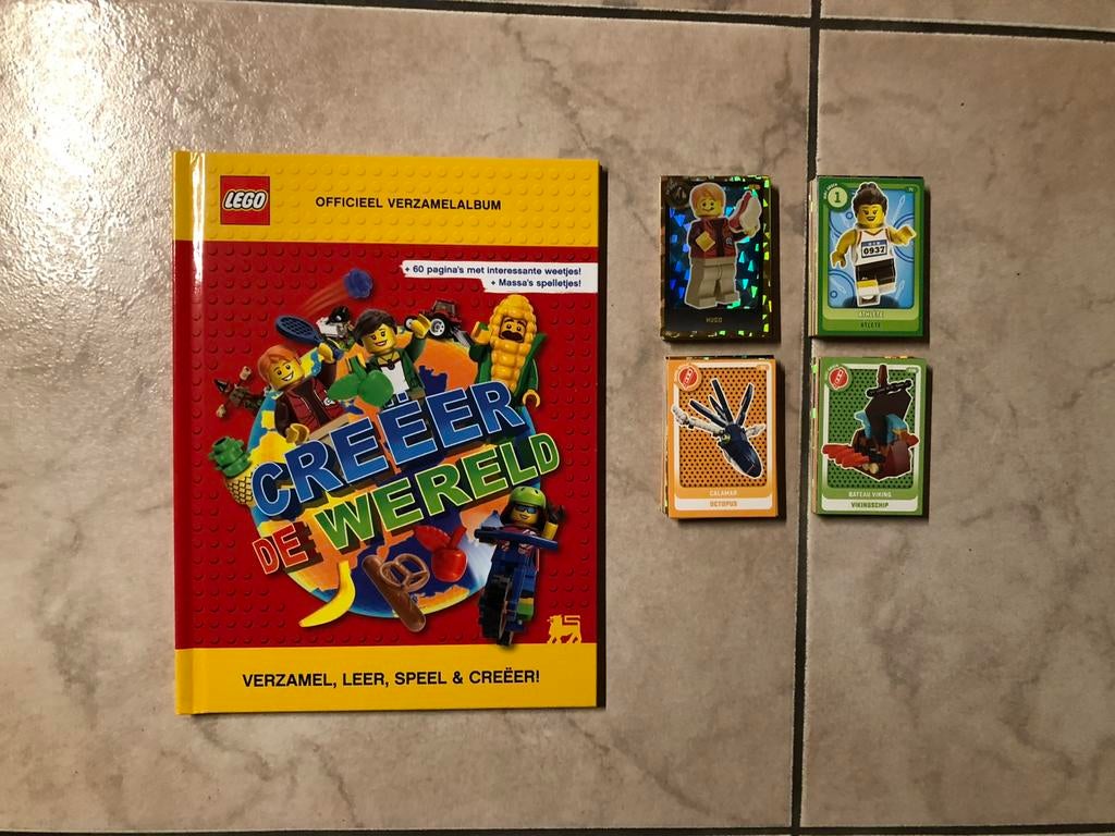 Lego verzamelboek met stickers Nieuw, Diversen, Sinterklaas, Nieuw, Ophalen of Verzenden