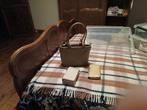 Sac a main + 2 portefeuilles, Bijoux, Sacs & Beauté, Enlèvement, Comme neuf, Beige, Sac à main