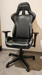DXRacer Bureaustoel, Gris, Chaise de bureau de gaming, Enlèvement, Utilisé