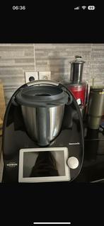 Thermomix Noir + 2n bol+ découpe minute + éplucheur, Ophalen, Zo goed als nieuw