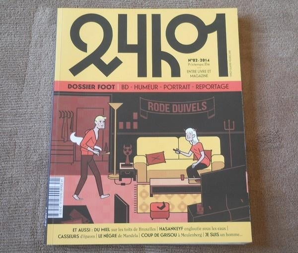 24h01 Numéro 02 - 2014 : Dossier Football, Livres, Journaux & Revues, Enlèvement, Utilisé