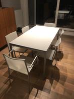 tafel verlengbaar Desalto Design klassieker met stoelen, Enlèvement