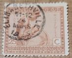 Oude postzegel: Belgisch-Congo - mandewerk, Postzegels en Munten, Ophalen of Verzenden, Overige landen, Gestempeld