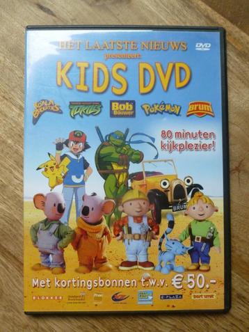 DVD Kids' Het Laatste Nieuws' met o.a. Bob de Bouwer, ..., Cd's en Dvd's, Ophalen, Gebruikt