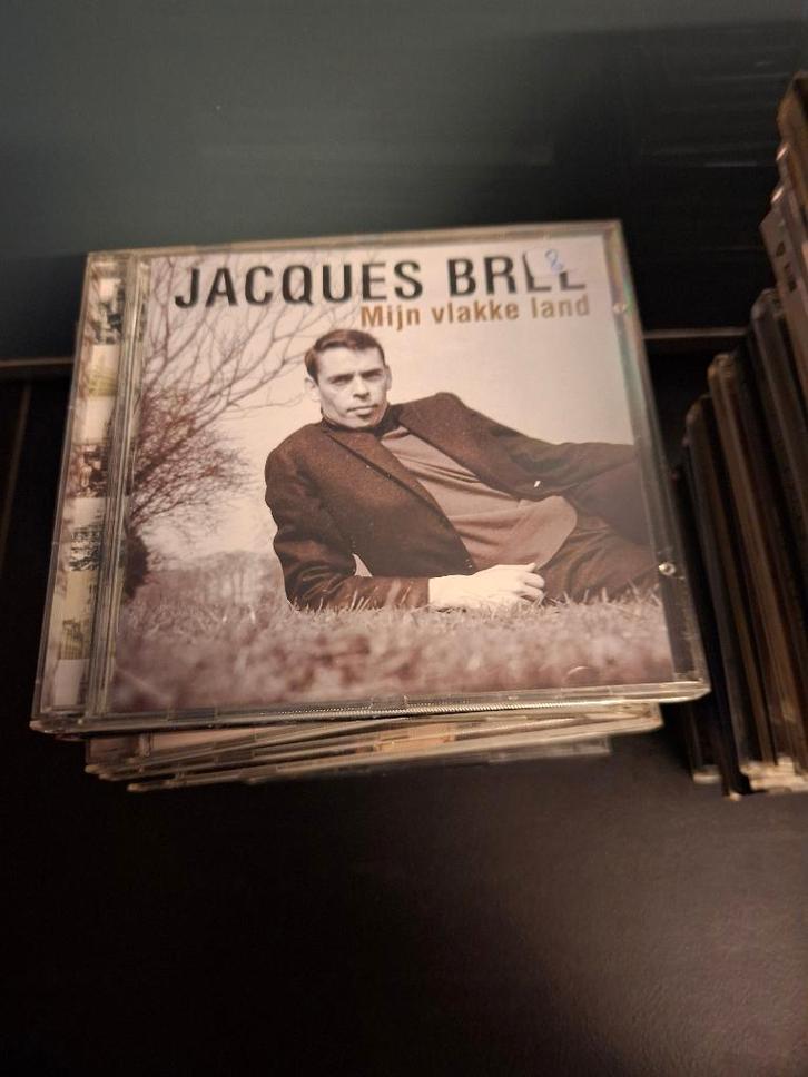 cd - jacques brel - mijn vlakke land, CD & DVD, CD | Francophone, Utilisé, Enlèvement ou Envoi