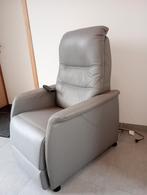 Lederen Relax electrisch.500,- euro, Ophalen, Zo goed als nieuw, Leer