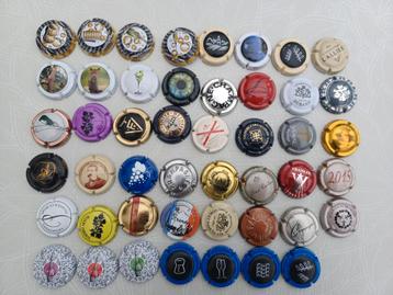 Champagne capsules beschikbaar voor biedingen