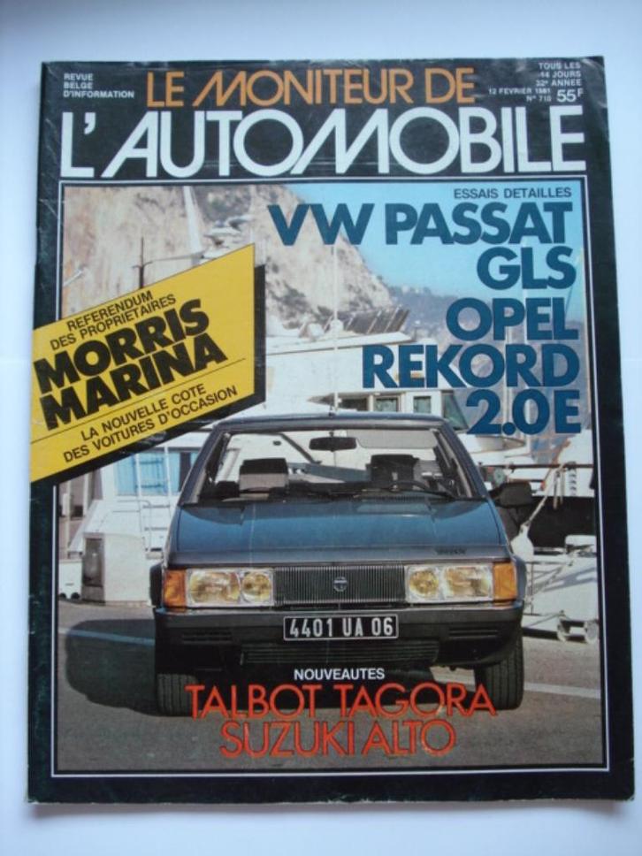Le Moniteur de l'Automobile 710, Boeken, Auto's | Folders en Tijdschriften, Gelezen, Algemeen, Verzenden