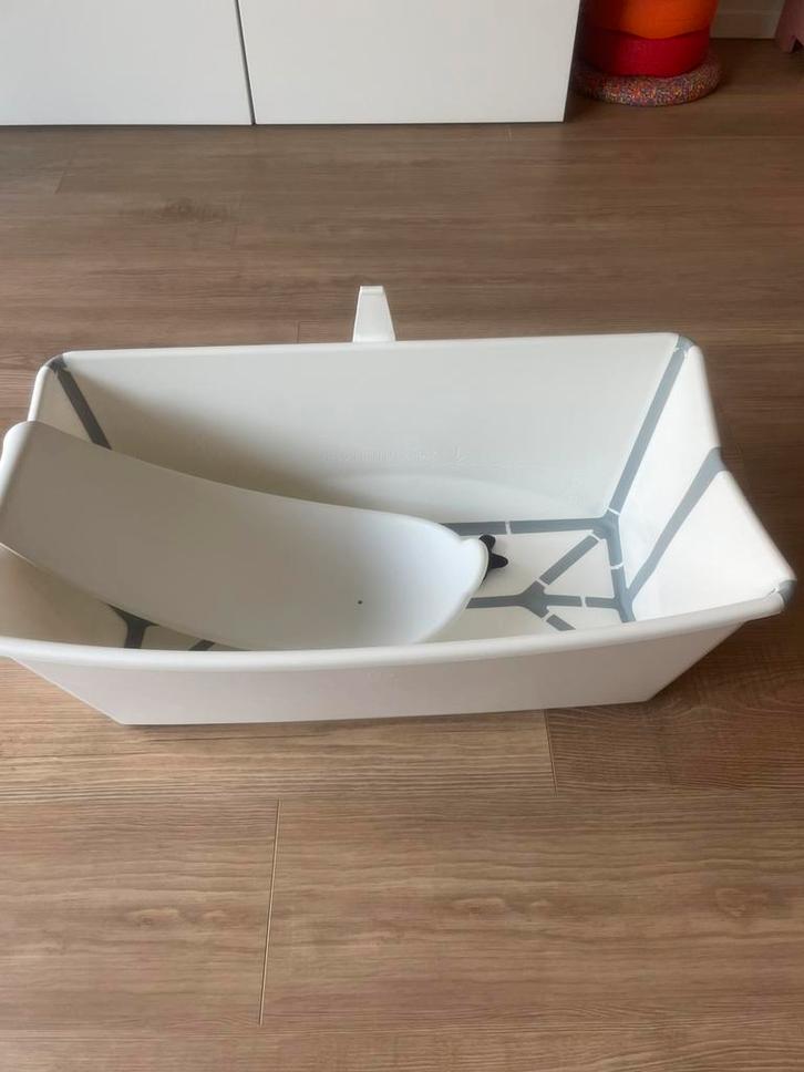 Opvouwbaar badje Stokke, Kinderen en Baby's, Badjes en Verzorging, Zo goed als nieuw, Badje, Ophalen