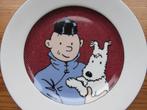 Tintin Blue Lotus Dessertbord, Overige typen, Ophalen of Verzenden, Zo goed als nieuw, Kuifje