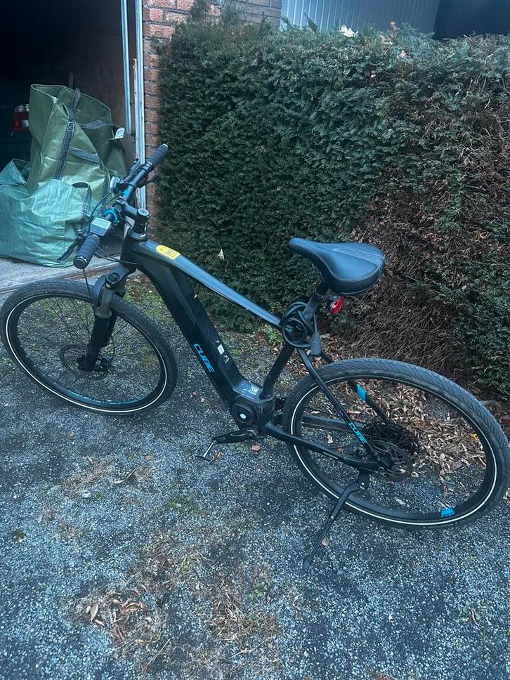 Cube hybrid reaction ebile, Fietsen en Brommers, Elektrische fietsen, Gebruikt, Cube, 55 tot 59 cm, 50 km per accu of meer, Ophalen